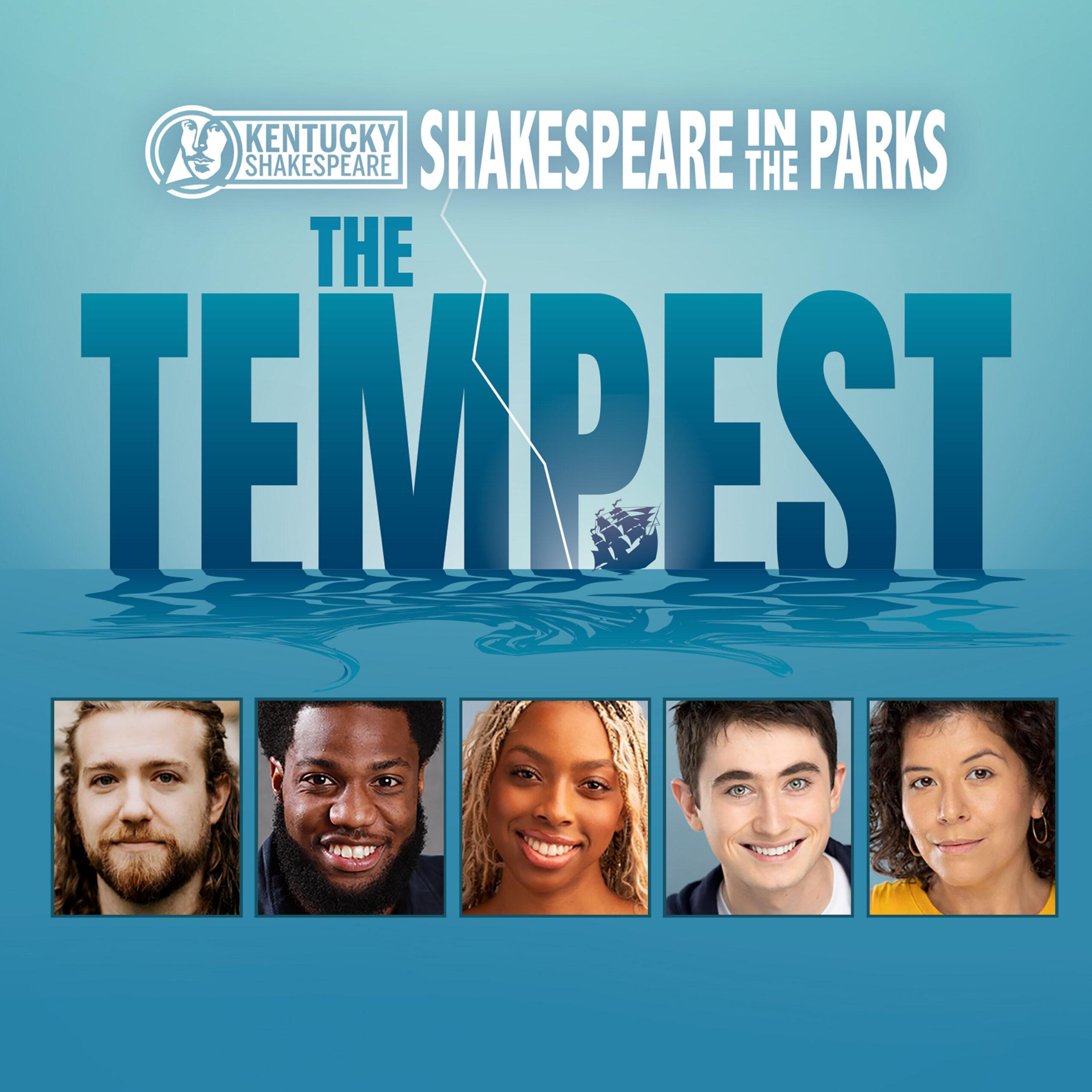 Kentucky Shakespeare will present The Tempest Saturday, April 19 at the Pinnacles Ampitheater
